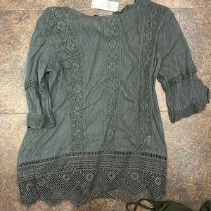 NWT Anthropologie lace blouse